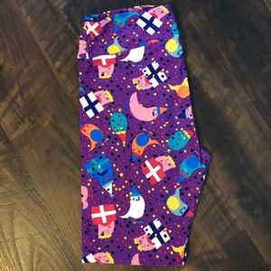 Lularoe TC limited edition birthday leggings